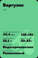 Баргузин сорт сои