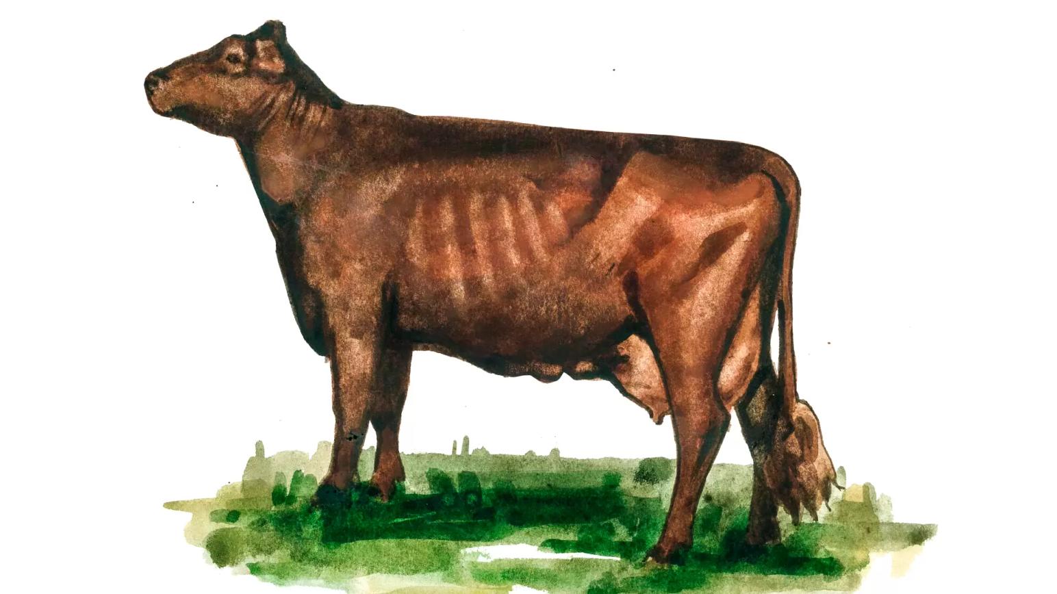 Англерская порода коров