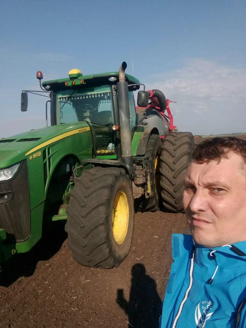 На севе озимой пшеницы в Курской области