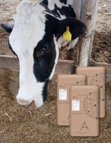 Испытание функциональной кормовой смеси РАМ на дойных коровах