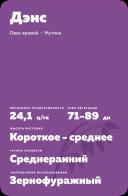 Дэнс сорт овса ярового