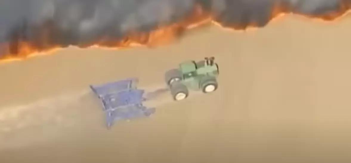 С соседями лучше дружить или пожарная безопасность на поле