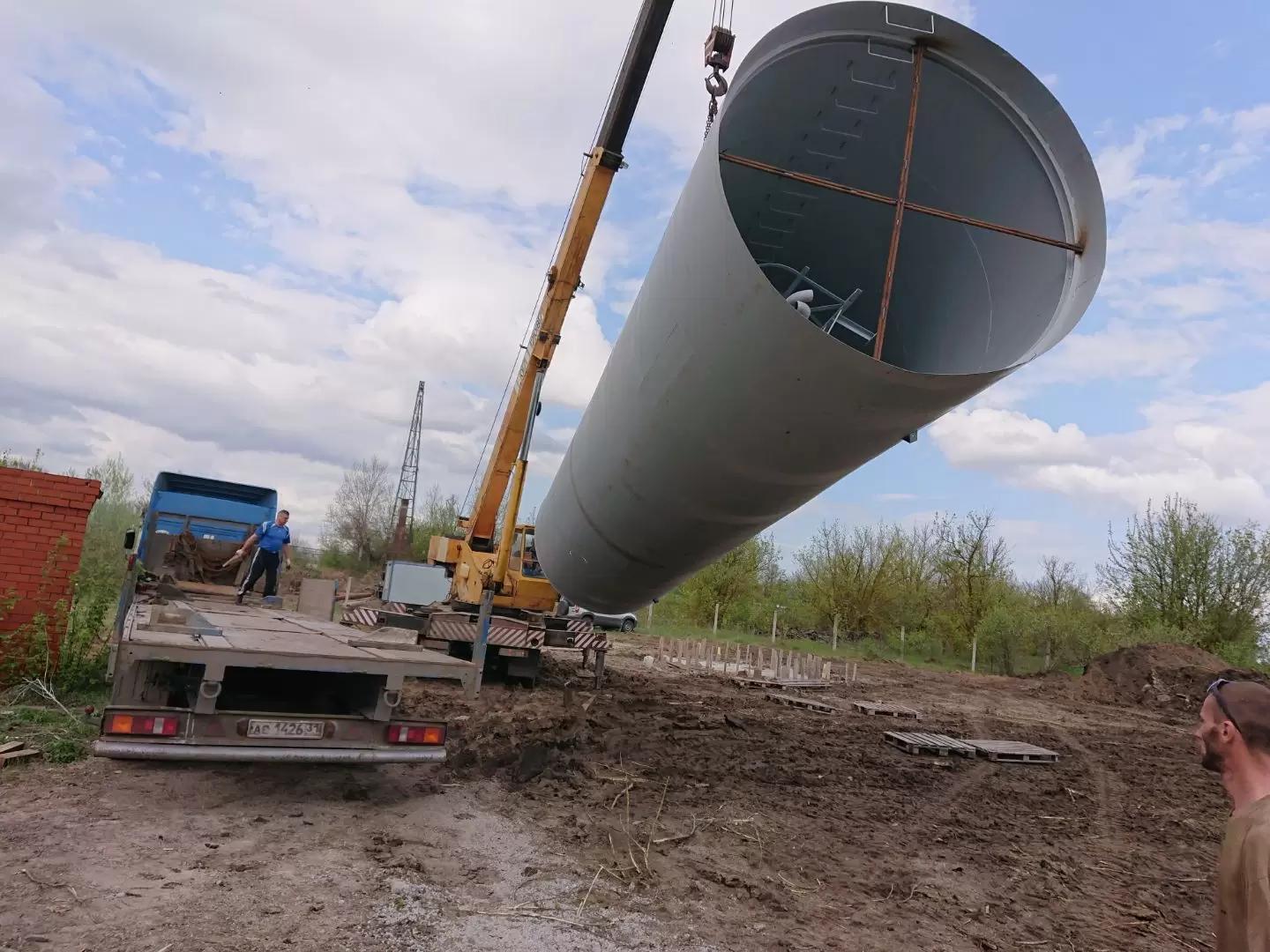 Производство водонапорных башен.