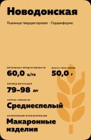 Новодонская яровая твердая пшеница