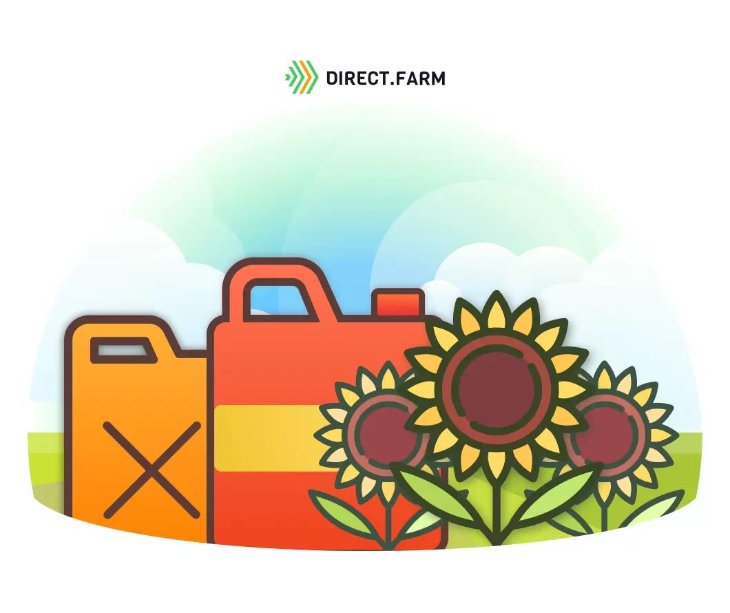 Выбор фунгицида для первой обработки подсолнечника