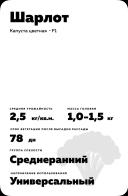 Шарлот F1 (CHARLOT)