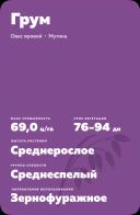 Грум сорт овса ярового