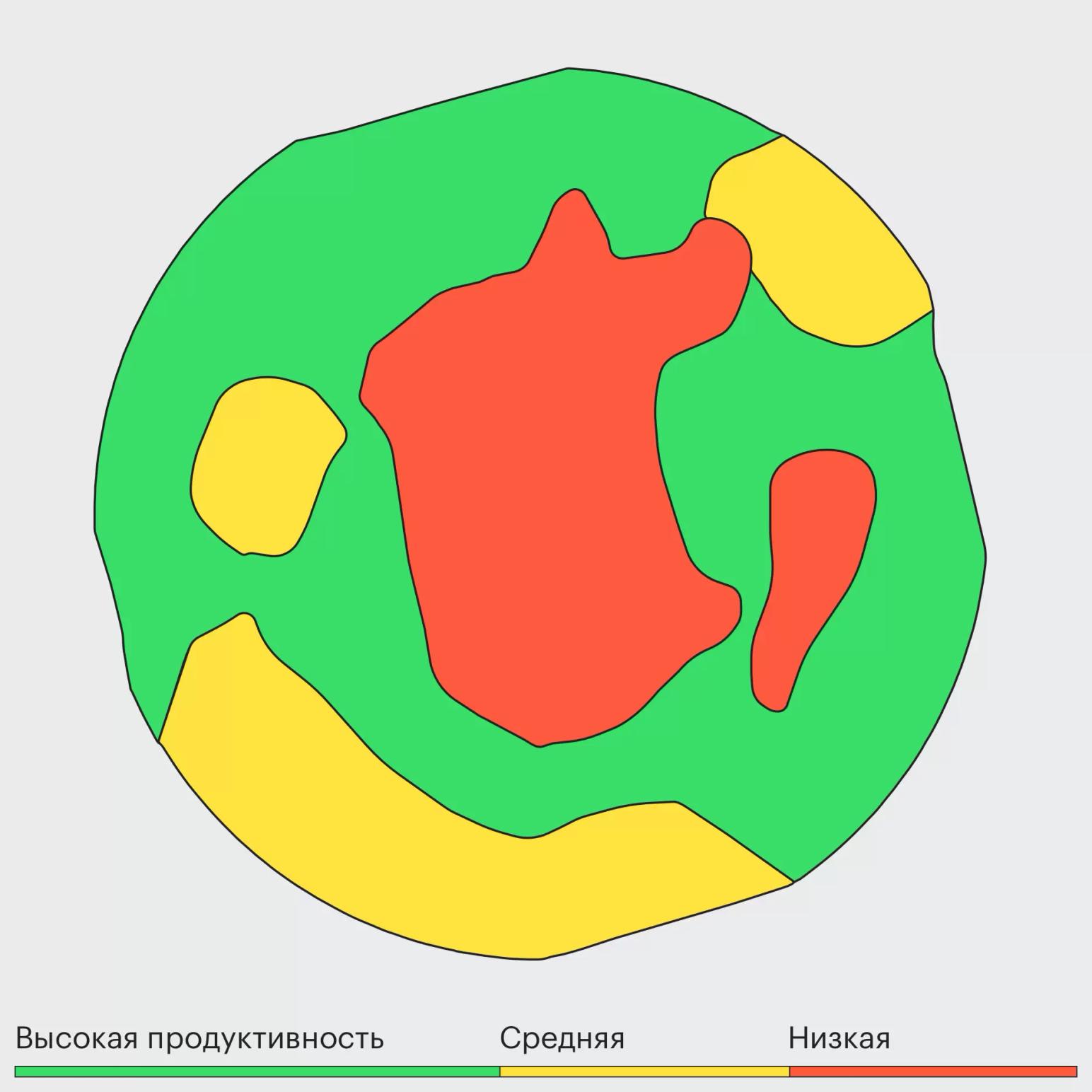 Эксперимент по дифпосеву подсолнечника на каштановых почвах