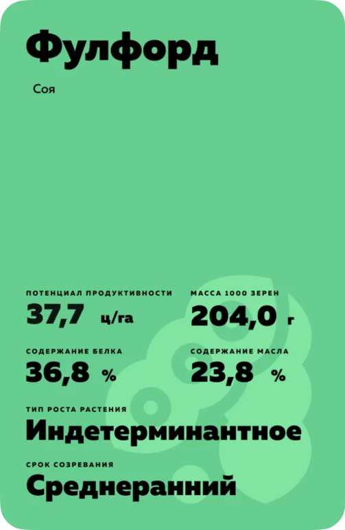 Фулфорд (FULFORD) соя