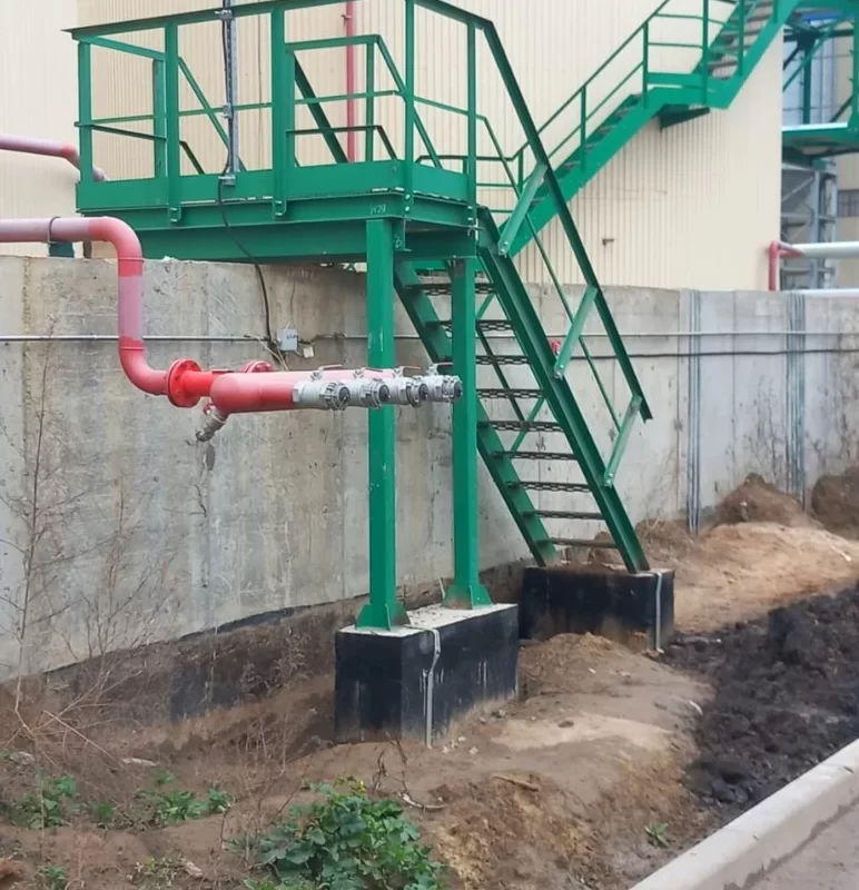 Лестницы и площадки для промышленных предприятий.