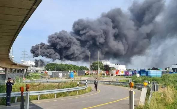 В Германии произошёл взрыв на территории Currenta Chempark