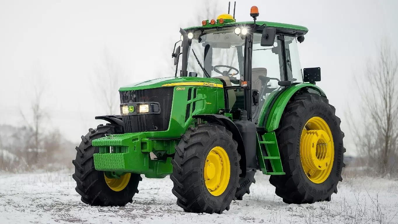 Трактор John Deere 6140B, технические характеристики, цена, купить в лизинг