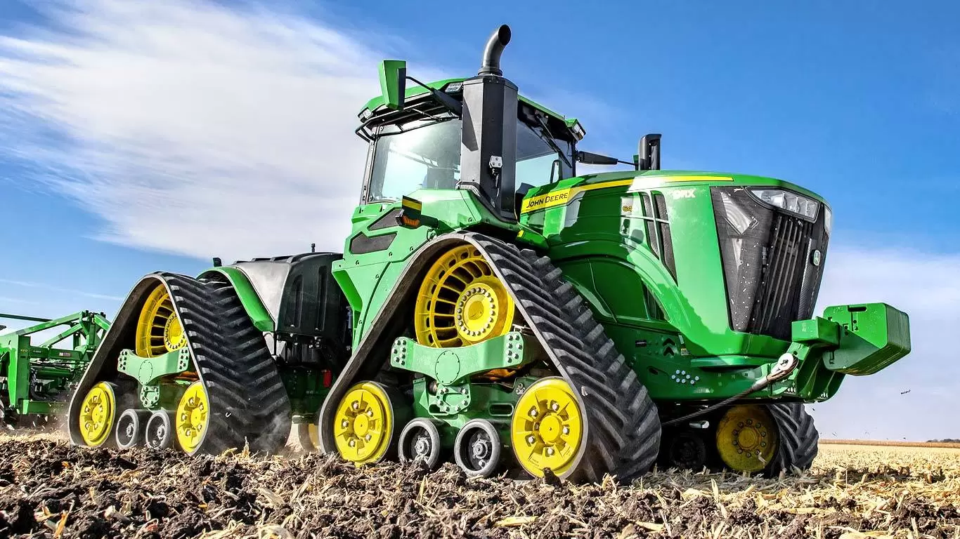 Трактор John Deere 9RX 490, технические характеристики, цена, купить в  лизинг