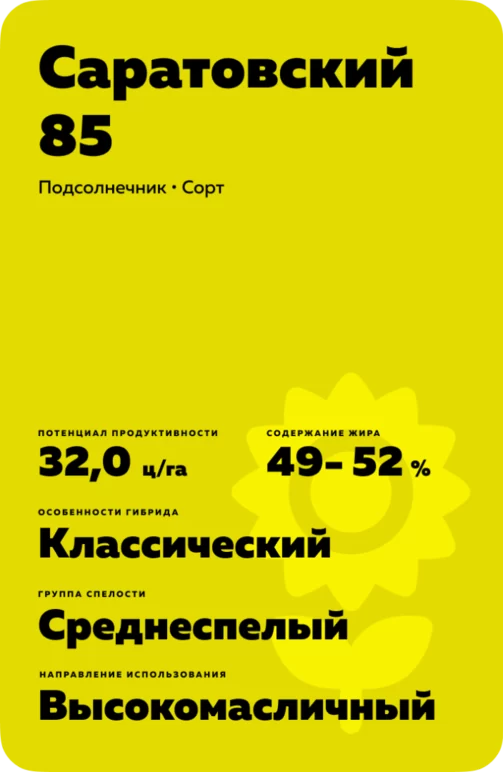 Саратовский 85