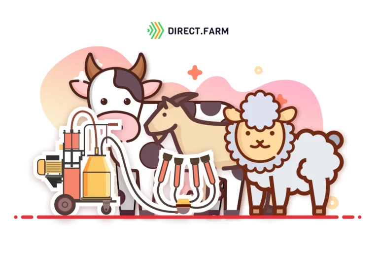 Основные параметры машинного доения для коров, коз и овец
